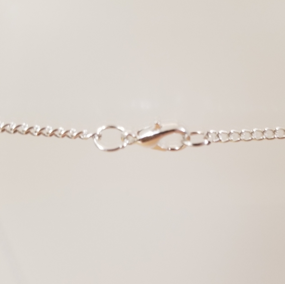 Handcrafted Silver Plated 'River Girl' Necklace with Quartz - Picture 7 of 7